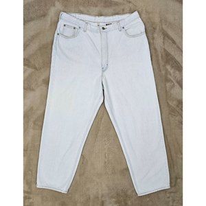 Vintage GITANO JEANS White Acid Washed 80's/90's Baggy Jeans *RARE*